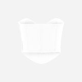Nikki-Corset Top With Stitching Details