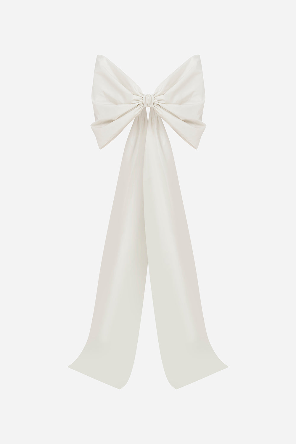 Saint-Ribbon Taffeta Top