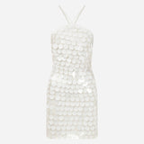 Veronica - Mini Dress With Hand-Stitched Sequin Details
