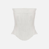 Tulia - Jacquard Lace-Up Corset