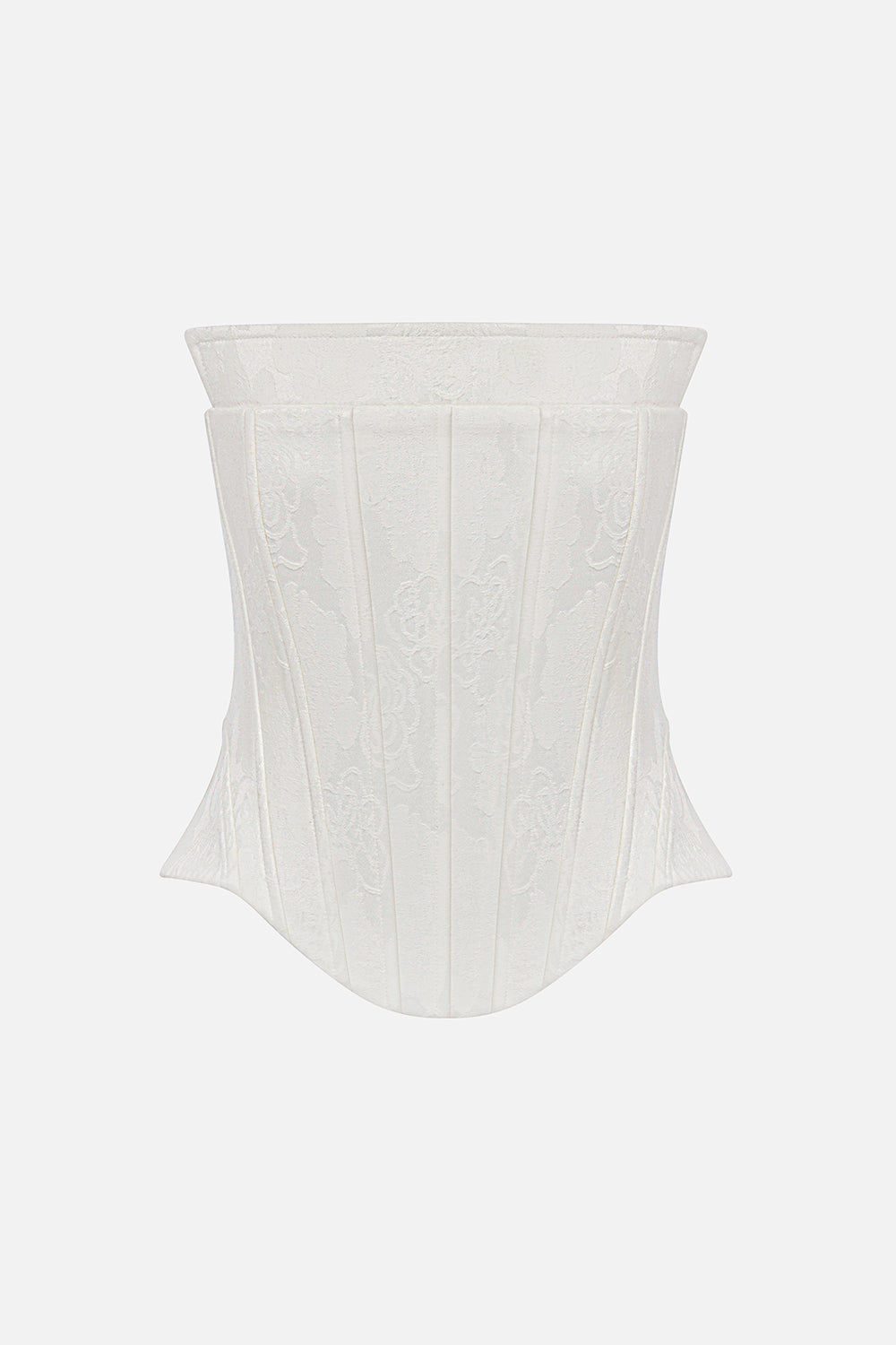 Tulia-Jacquard Lace-Up Corset