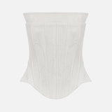 Tulia-Jacquard Lace-Up Corset