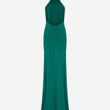 Venus - Backless Satin Maxi Dress