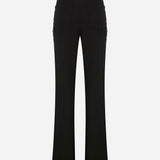 Erica - Trousers With Applique Detail in Black