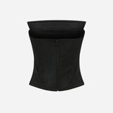 Yuan - Strapless Corset in Black