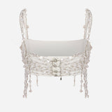 Sara - Crop Top With Accessories