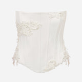 Selene-Applique Detailed Corset