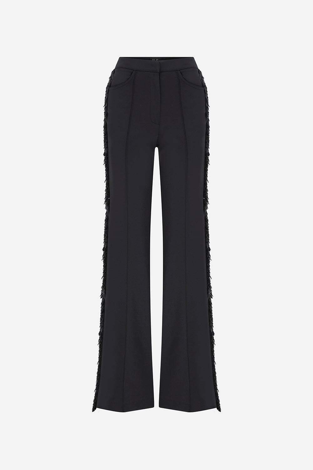 Electra - Beaded Fringe Detailed Trousers