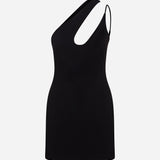 Arna - One Shoulder U-Neck Mini Dress