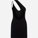 Arna - One Shoulder U-Neck Mini Dress
