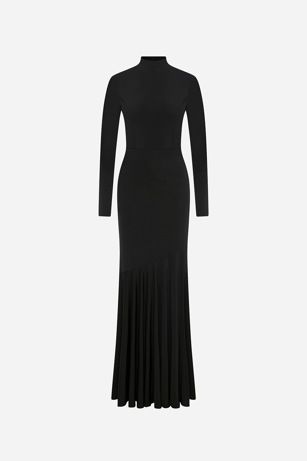 Carly - Backless Jersey Maxi Dress