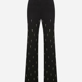 Cora - Embellished Trousers in Black