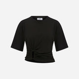 Jess-Accessory-Detail T-Shirt in Black