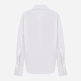 Lora-Raglan-Sleeve Poplin Shirt