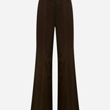 Leo-Contrast-Stitch Dart Trousers