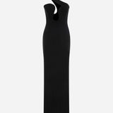 Lorne-Asymmetrical Detailed Maxi Dress