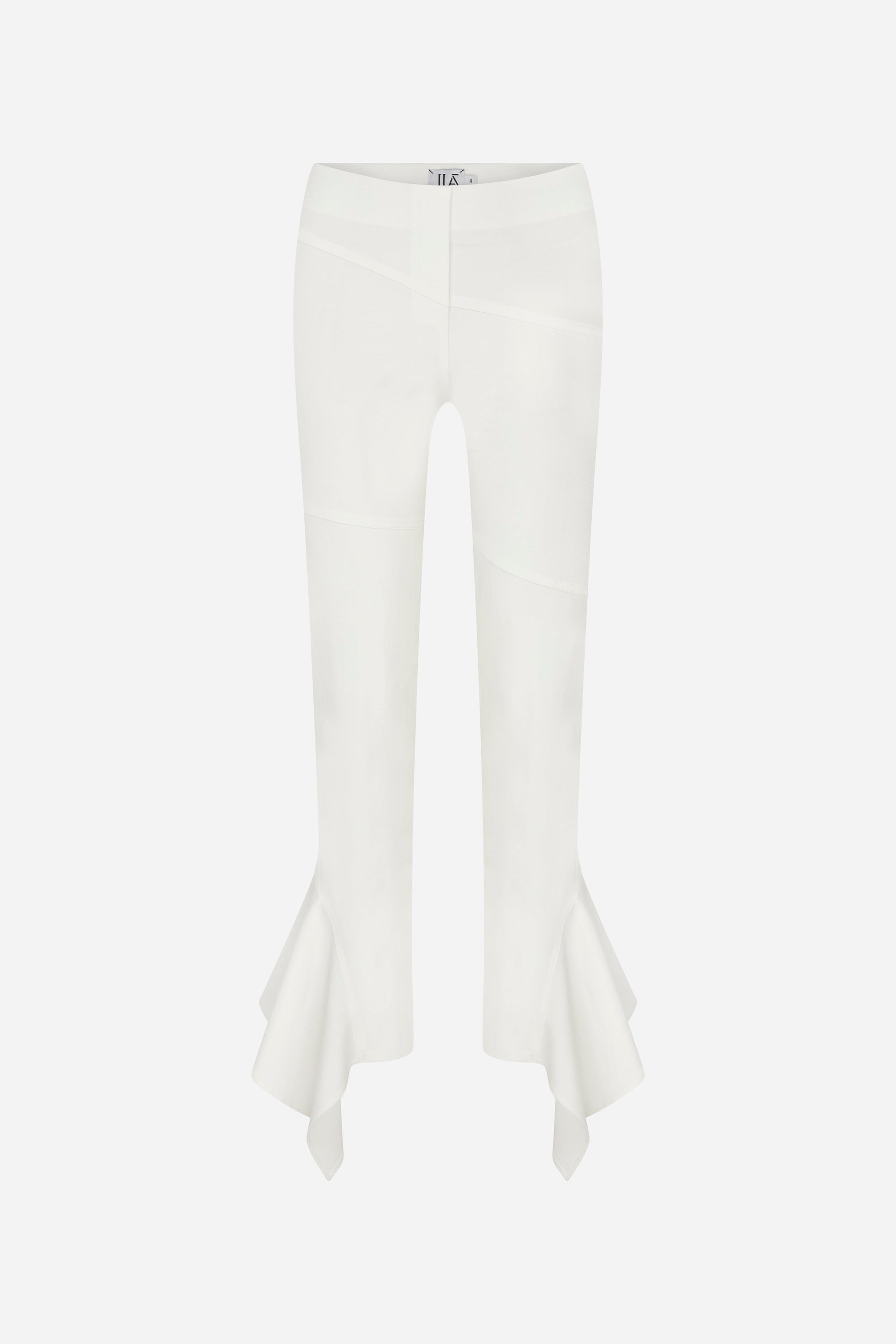 Charvi - Trousers With Stitching And Ruffles