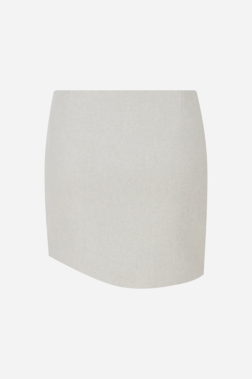 Elvira - Asymmetrical Hemline Mini Skirt