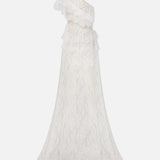 Leni-Ruffled Tail Mini Dress