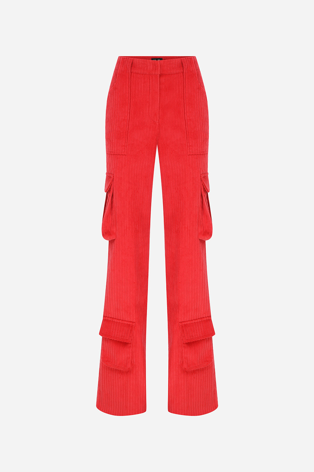 Kim - Velvet Cargo Trousers