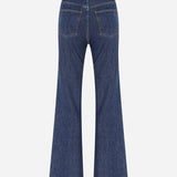 Selena-High Waisted Flared Jeans