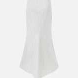 Lily-Jacquard Midi Skirt