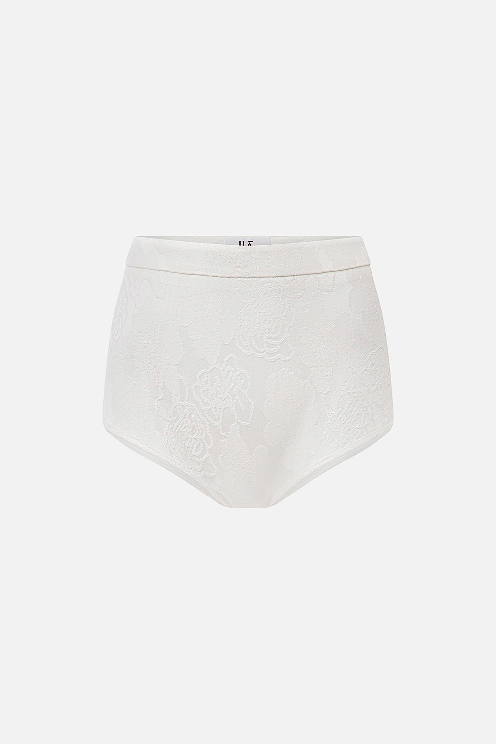 Pinea-Jacquard Button-Detail Shorts