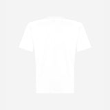 Alicia - Tshirt With Shoulder Pads in White