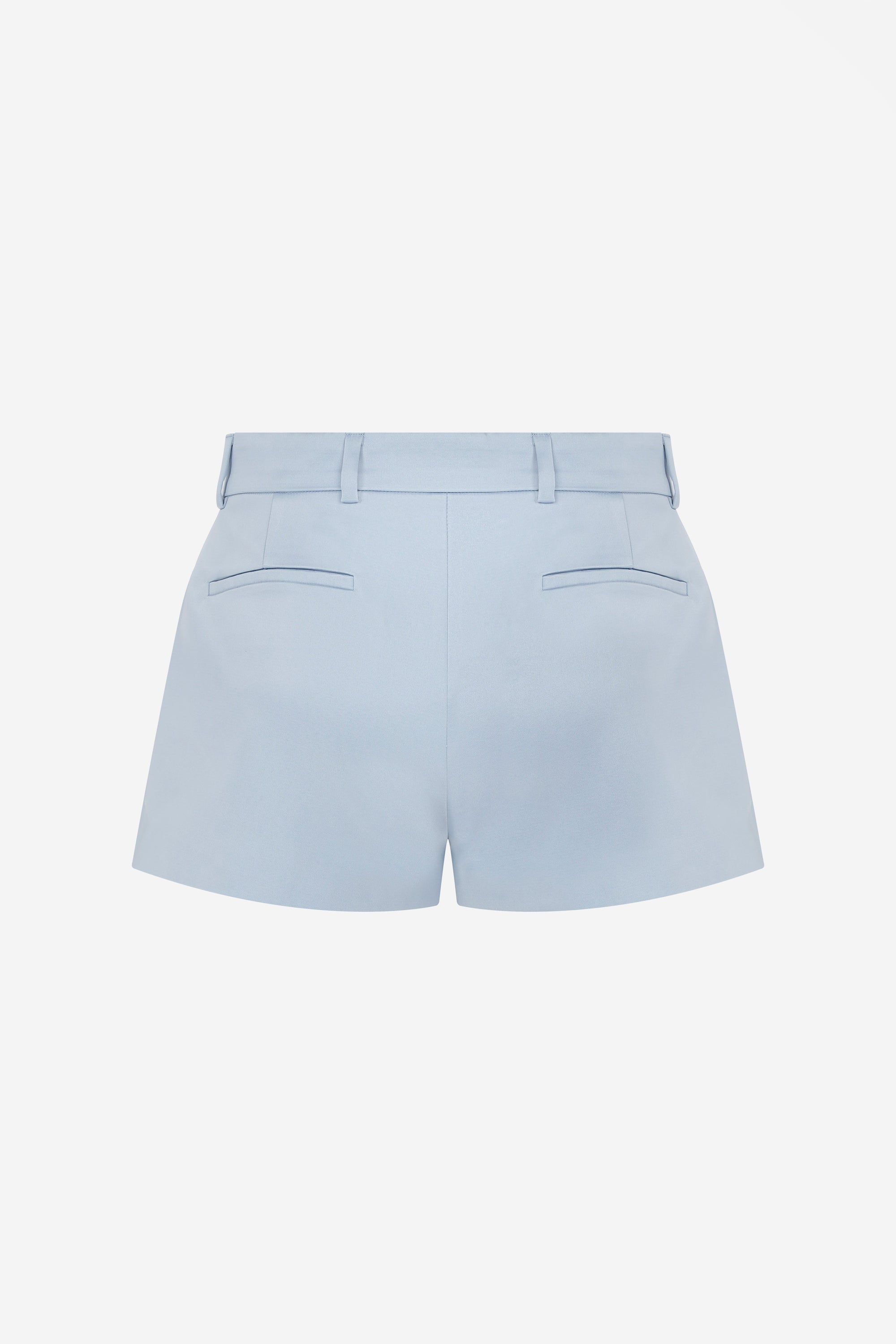 Lou - Tailored Pleated Mini Shorts