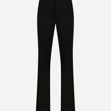 Jenny-Trousers With Back Accessory Detail in Black